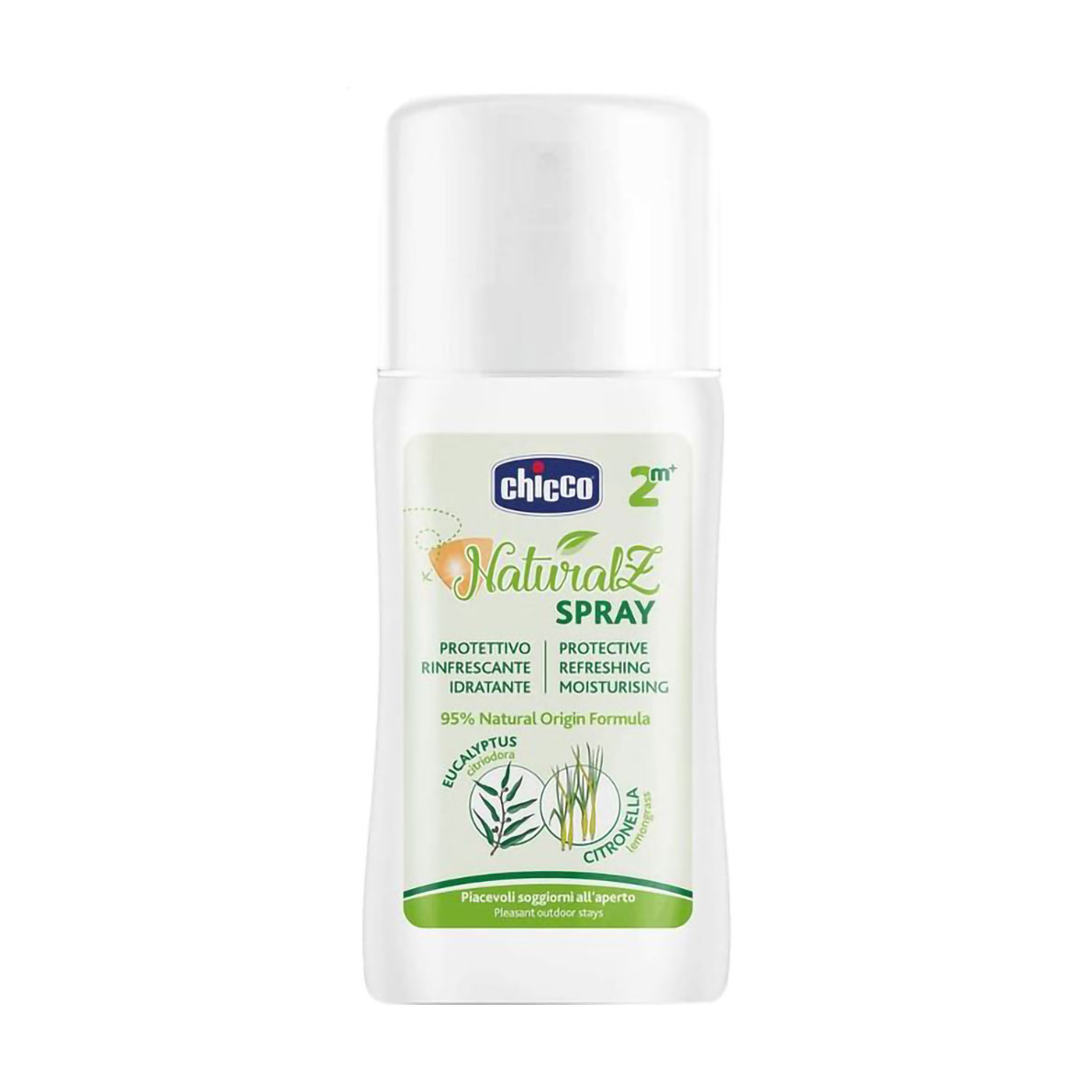 Дитячий захисний спрей від комарів Chicco NaturalZ Spray, 100 мл