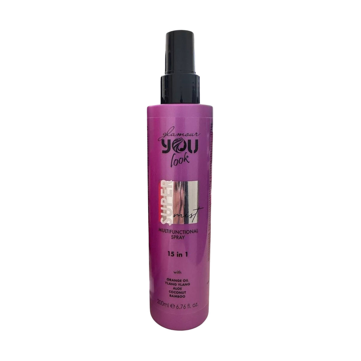 Зволожувальний захисний спрей миттєвої дії для волосся You Look Professional Glamour Super Mist 15 in 1, 200 мл